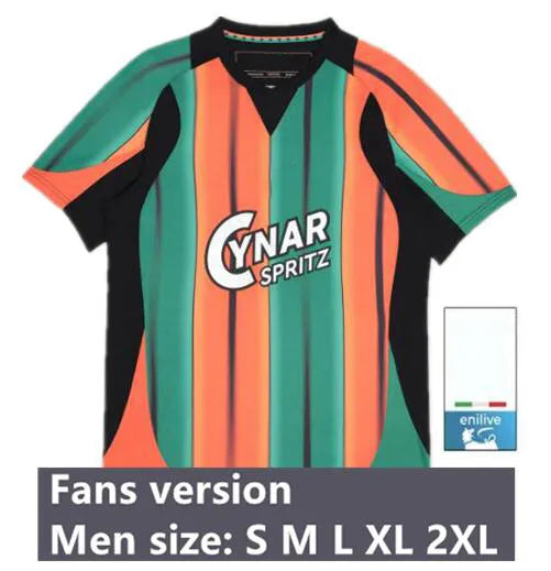 Venezia FC 2025 Soccer Jerseys   Black Football Shirt... 25/26 3rd patch