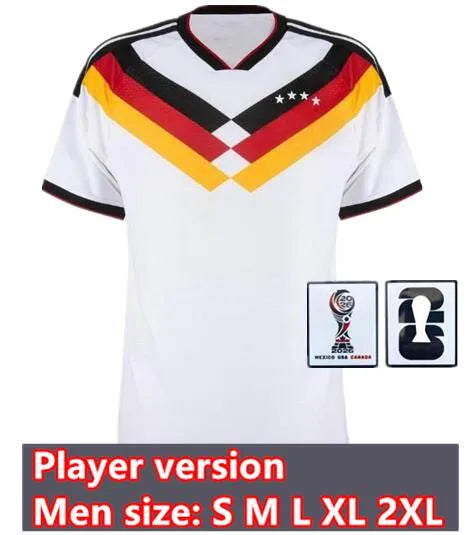 Germany Soccer Jerseys 2026   Men, Women & Kids... Player 2026 home patch