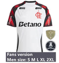 25 26 Flamengo Soccer Jerseys 2025 2026 DANILO DIEGO... 25/26 away sponsor patch2