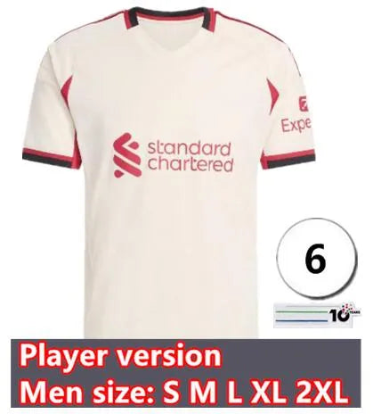 WIRTZ EkitikE ISAK Soccer Jerseys 2025 2026   Men &... Player 25/26 away UCL