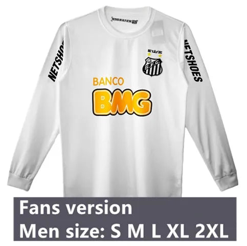 Santos Retro Soccer Jerseys 12 13 24 26 27   Neymar... Long sleeves 12/13 home