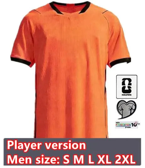 NetHERLANDS MEMPHIS Fußballtrikot 2026 Herren & Kinder... Spieler 2026 Heimtrikot-Patch1