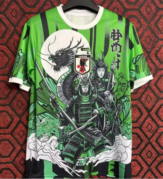 Japanisches Fußballtrikot Japan Cartoon-Design ... Trikot23