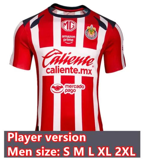 Chivas Guadalajara Fußballtrikots 2026 Herren &... Spieler 25/26 Heim