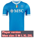 25 26 Napoli Fußballtrikots LUKAKU DE BRUYNE 2025... Spieler 25/26 Heim