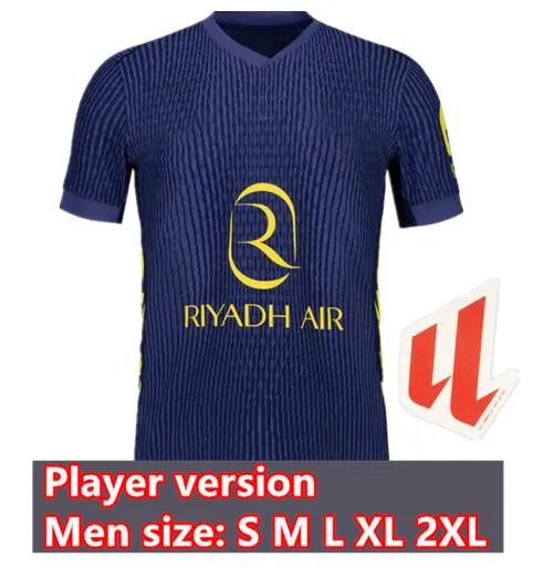 Atleticos Madrides Soccer T Shirts   Griezmann,... Player 25/26 away patch
