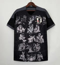 Japanisches Fußballtrikot Japan Zeichentrick-Design ... Shirt12