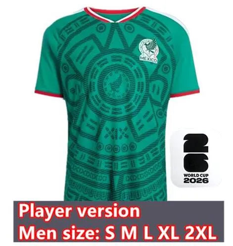 Mexiko 2026 Fußball-WM-Trikots Heim & Auswärts... Armeegrün