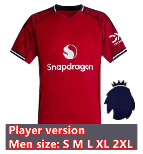 Cunha Soccer Jerseys 2025   Fans Player Football... Player 25/26 home Patch