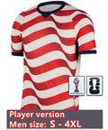 Camiseta EEUU 1ª Equipación - Player version con parches oficiales