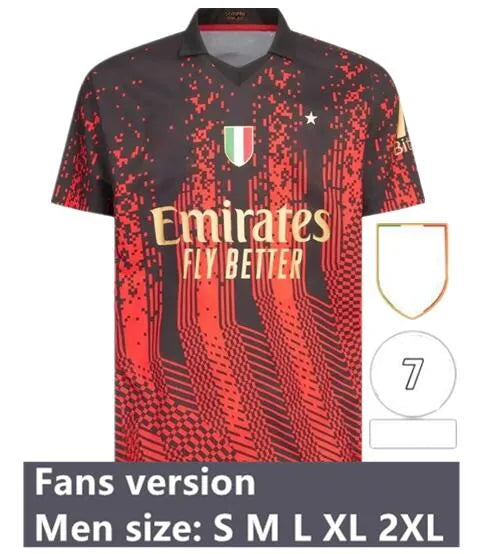 Milan Soccer Soccer Uniform Sets For Kids   Includes... 22/23 Fourth patch