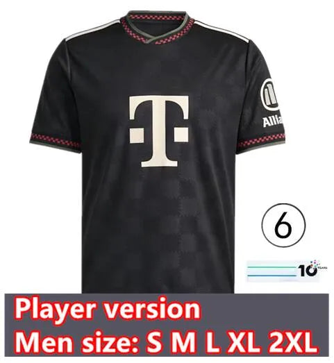 25 26 KANE OLISE Soccer Jerseys 125 Year Anniversary... Player 25/26 3rd UCL