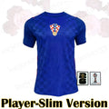 Camiseta Croacia 2ª Equipación – Player version con parches oficiales