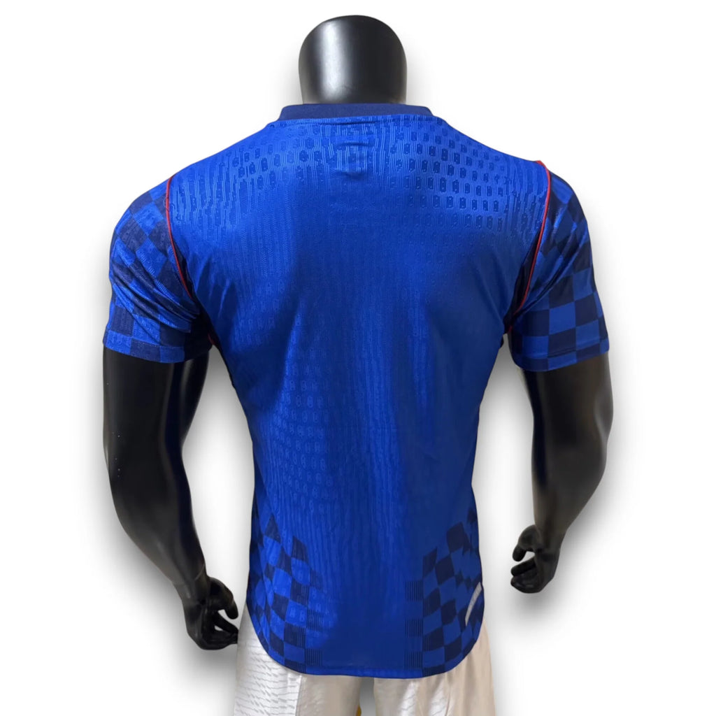 Camiseta Croacia 2ª Equipación – Player version con parches oficiales