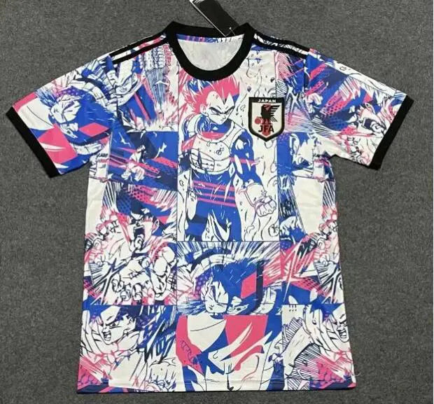 Japanisches Japan-Fußballtrikot Cartoon-Design ... Shirt7