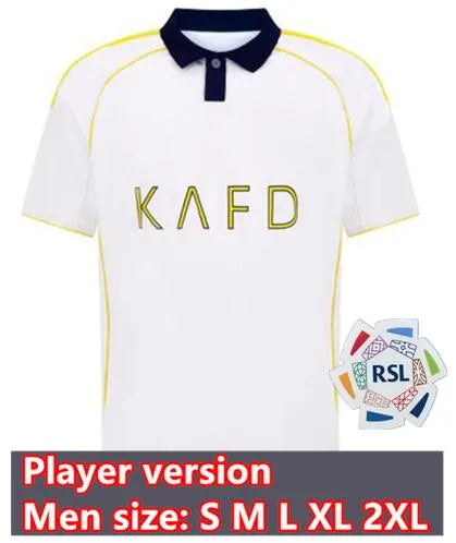 Al Nassr FC Soccer Jerseys 2025 2026   Mens & Kids... Player 25/26 3rd patch