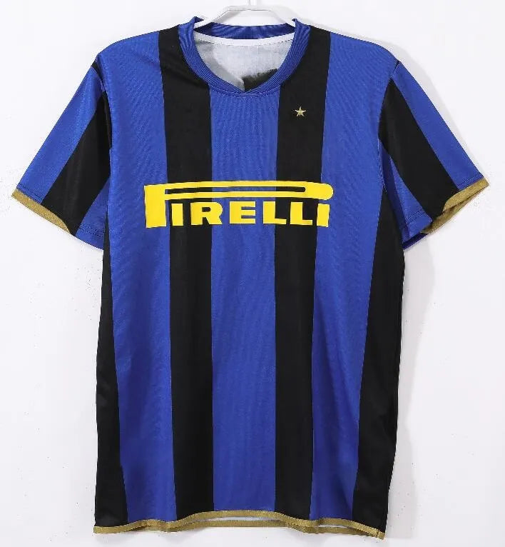 Inter Retro Soccer Jerseys 88 89 90 91 92 93 94 95 96... 2008-09 home