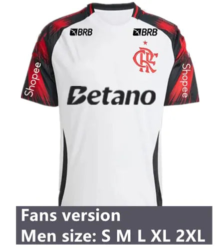 25 26 Flamengo Fußballtrikots 2025 2026 DANILO DIEGO... 25/26 Auswärtstrikot Sponsor