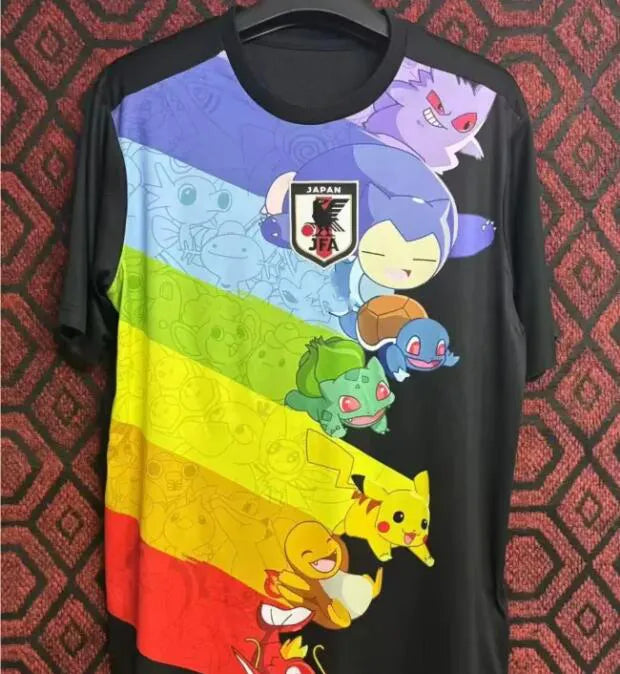 Japanisch Japan Fußballtrikot Cartoon-Design ... Shirt19