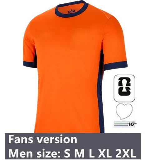 NETHERLANDE MEMPHIS Fußballtrikot 2026 Herren & Kinder... 2024 Heimpatch