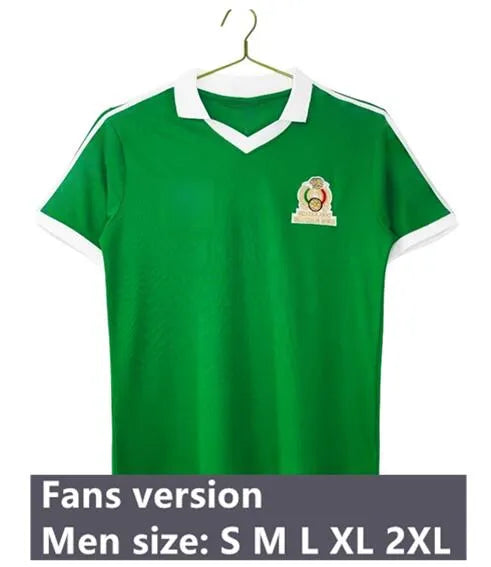 Mexiko Fußball-WM-Trikots 2026 Heim & Auswärts... Heimtrikot 1986