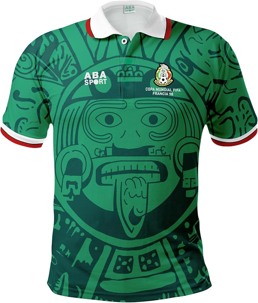 Camiseta México 1ª Equipación 1998 – Fan version
