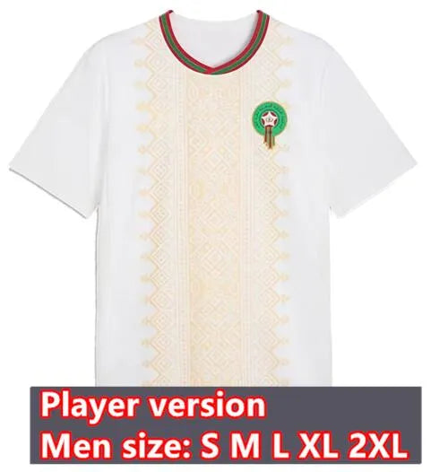 Moroccan Morocco Soccer Shirt   Home & Away Fans... Player 2026 Morocco away