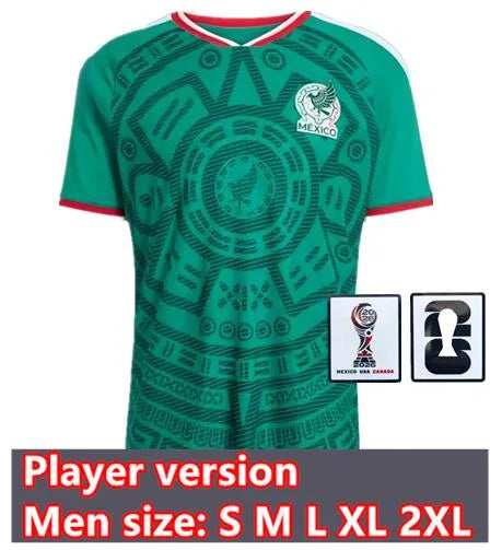 Mexiko 2026 Fußball-WM-Trikots Heim- und Auswärtstrikot... Lila