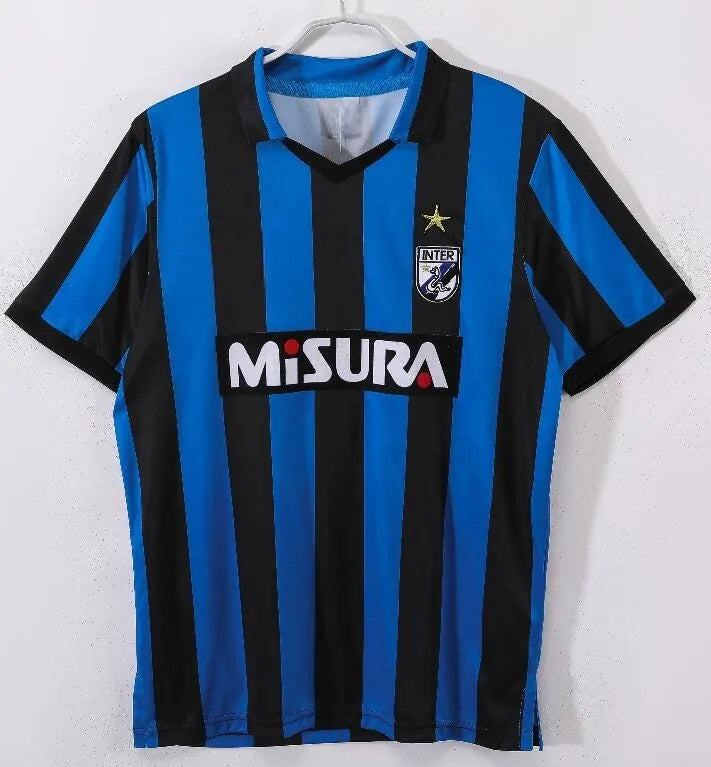 Inter Mailand Retro Trikots 88 89 90 91 92 93 94 95 96... 1988-90 Heim