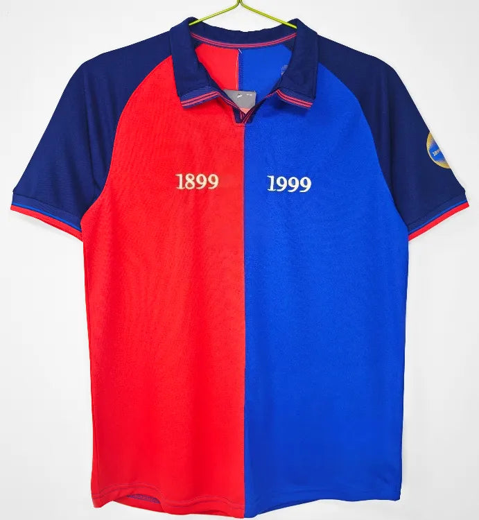 BARCELONAS Retro Soccer Jerseys   Ronaldinho 100th... 1999-00 home