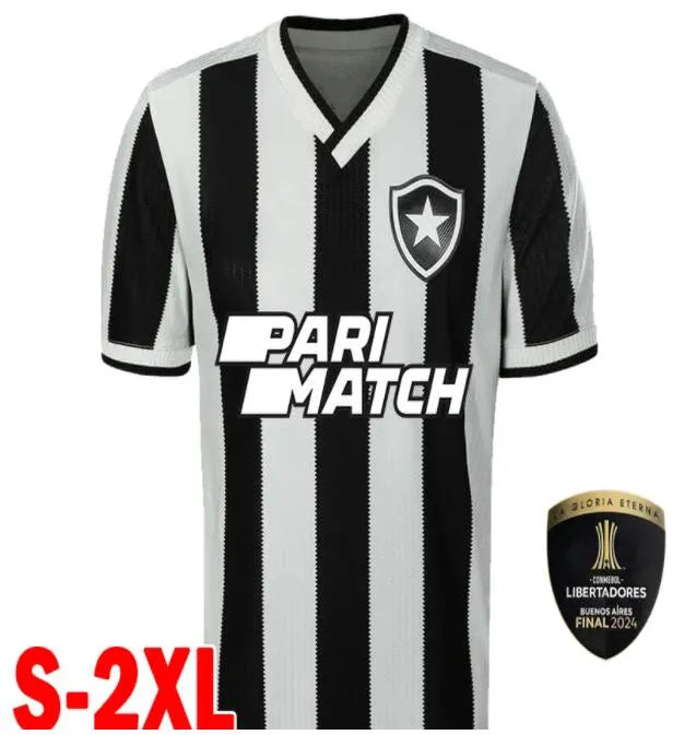 24 25 26 Botafogo Home Soccer Jerseys Tiquinho Soares... 24/25 home patch1