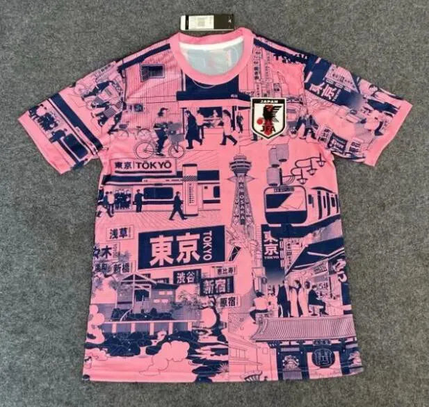 Japanisches Japan Fußballtrikot Cartoon-Design ... Shirt8