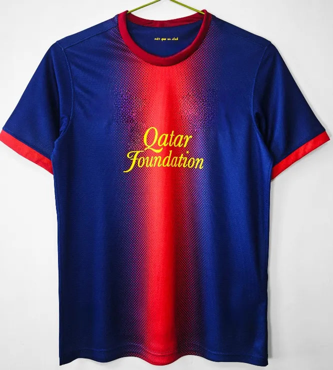 BARCELONAS Retro Soccer Jerseys   Ronaldinho 100th... 2012-13 home