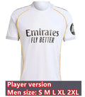 25 26 MBAPPE 10 BELLINGHAM VINI JR Soccer Jerseys... Player 25/26 home