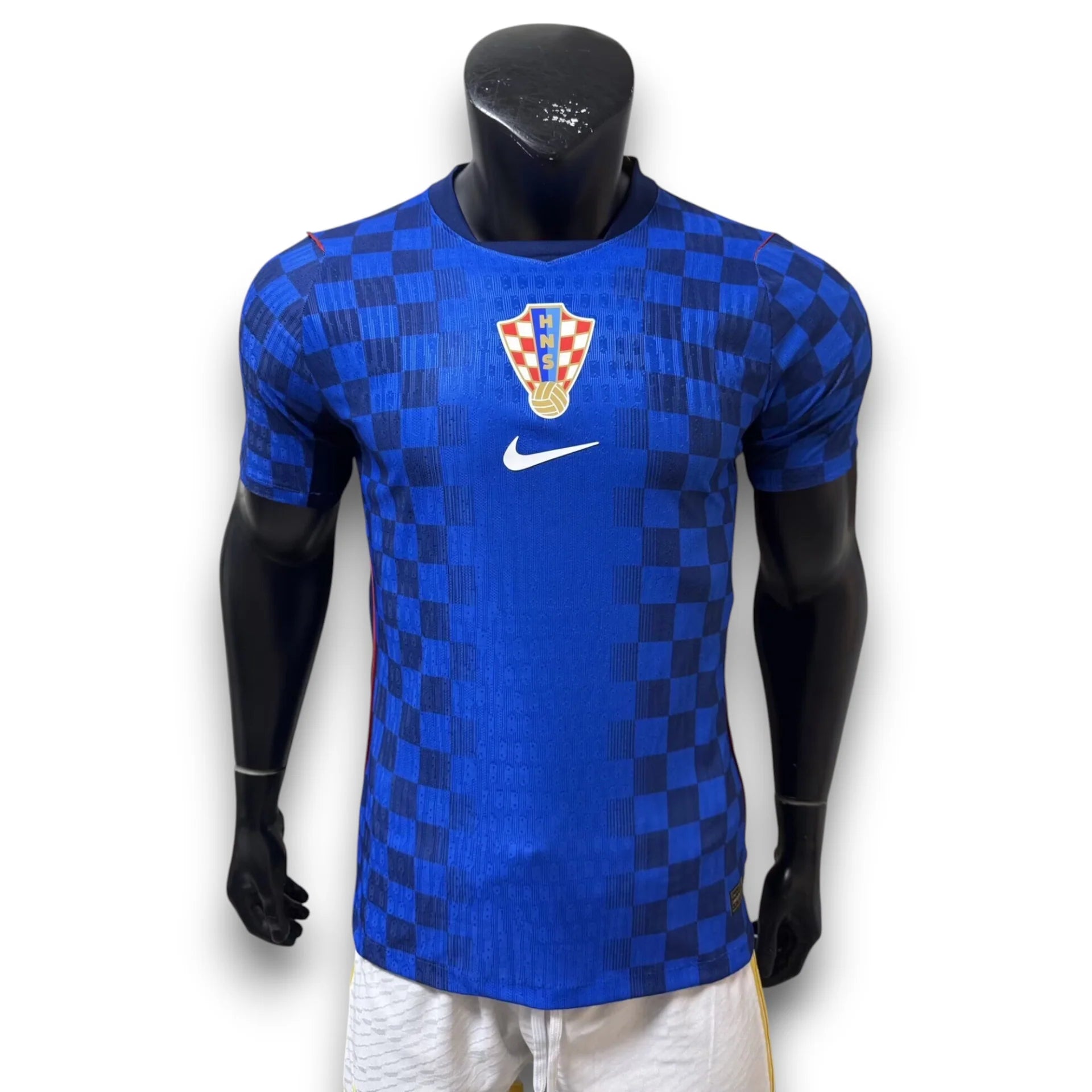 Camiseta Croacia 2ª Equipación – Player version con parches oficiales