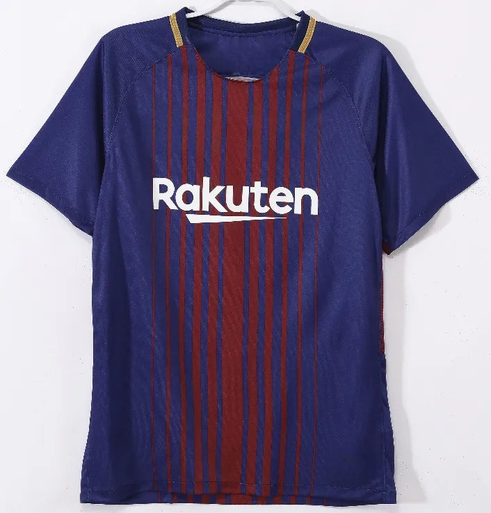 BARCELONAS Retro Soccer Jerseys   Ronaldinho 100th... 2017-18 home