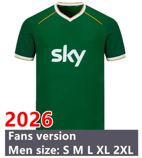 25 26 Irland Heim Grün Fußballtrikotsatz PARROTT... 2026 home