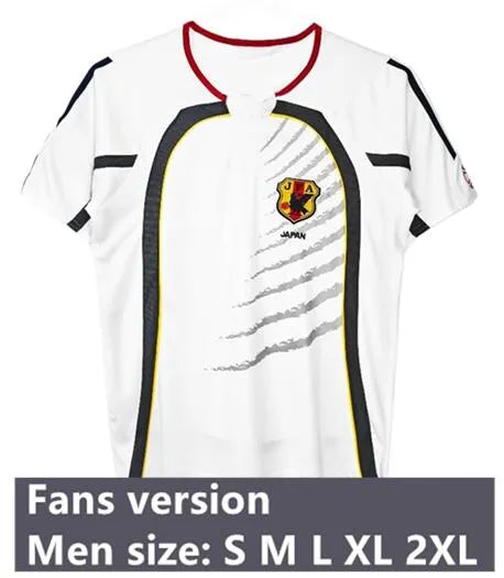Japan Fußballtrikots 2026 Erwachsene & Kinder Japanisch... 2006-07 Auswärtstrikot