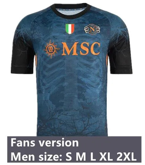 25 26 Napoli Soccer Jerseys LUKAKU DE BRUYNE 2025... 25/26 Halloween
