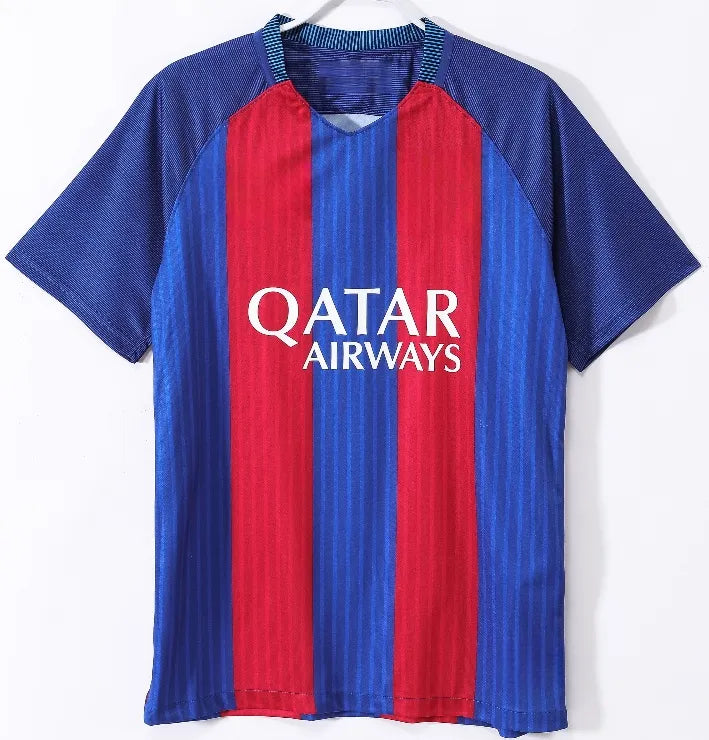 BARCELONAS Retro Soccer Jerseys   Ronaldinho 100th... 2016-17 home