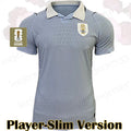 Camiseta Uruguay 1ª Equipación - Player version con parche oficial