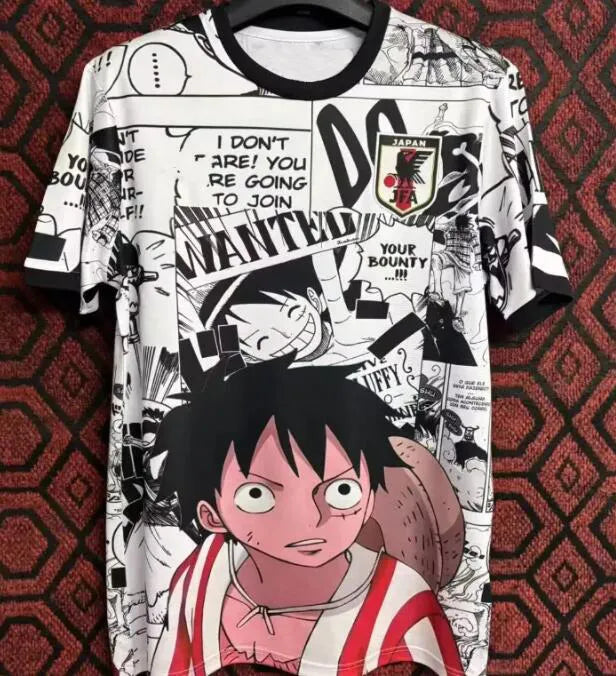 Japanisches Fußballtrikot Japan Cartoon-Design ... Shirt2