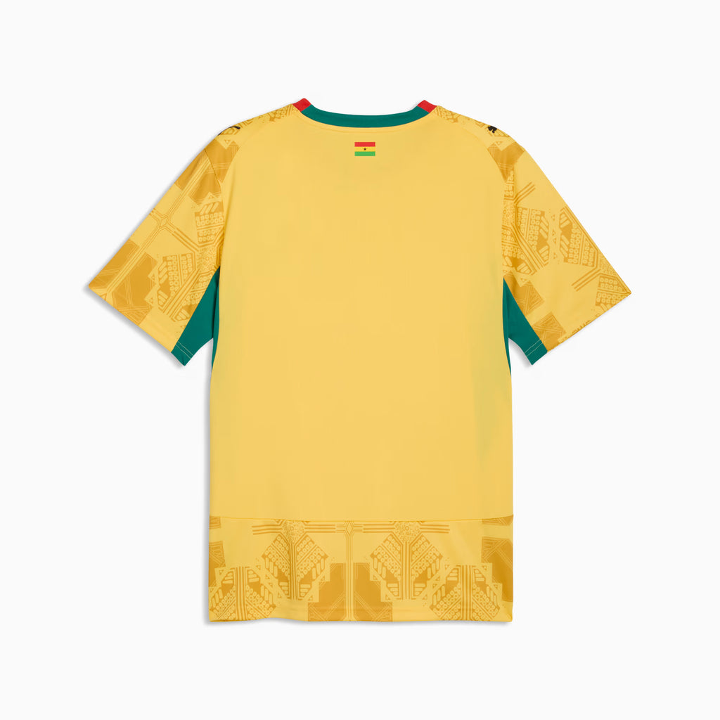 Camiseta Ghana 2ª Equipación – Fan Version con parches oficiales