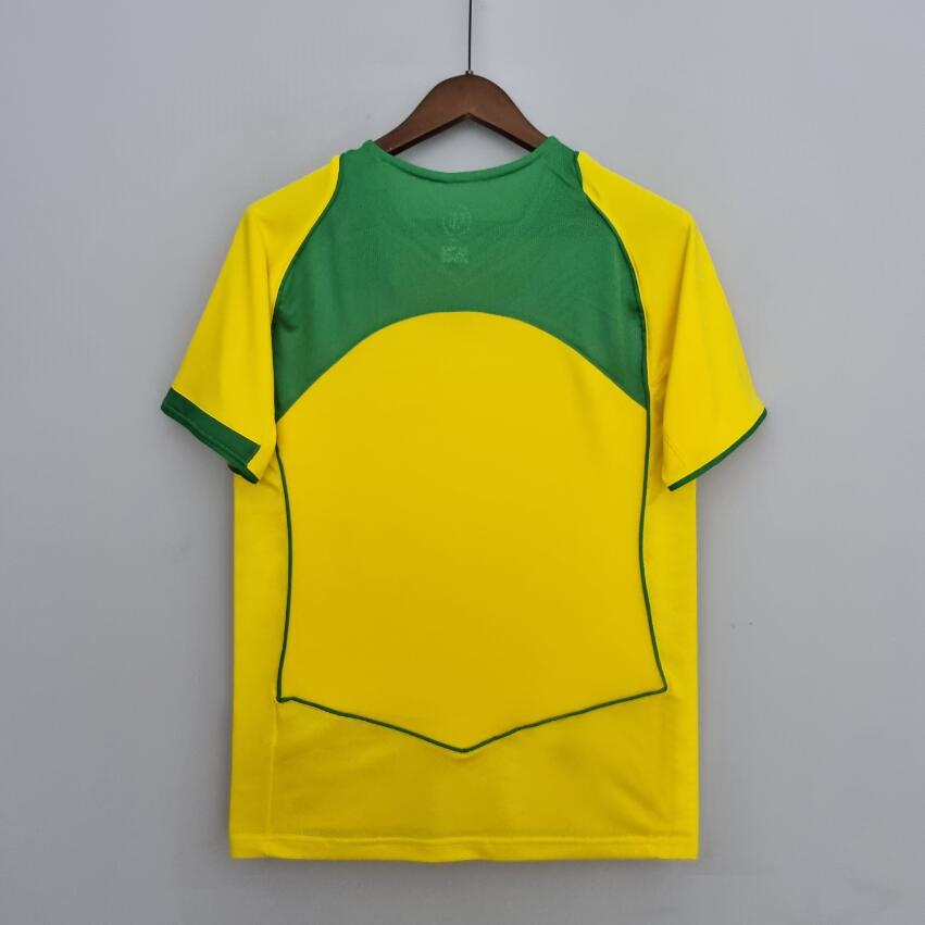 Camiseta Brasil 1ª Equipación 2004 – Fan version