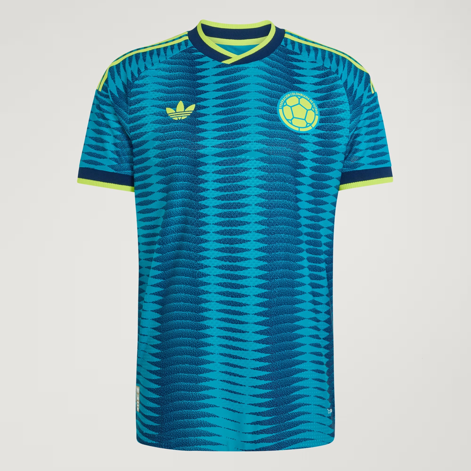 JAMES Kolumbien Fußballtrikotsatz Nationalmannschaft... Spieler 2026 Auswärtstrikot-Patch