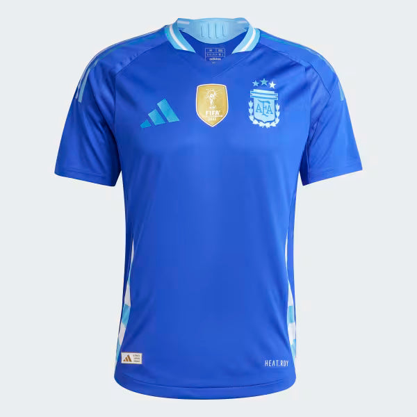 Camiseta Argentina 2ª Equipación 2024 – Fan version con parche Campeón del Mundo