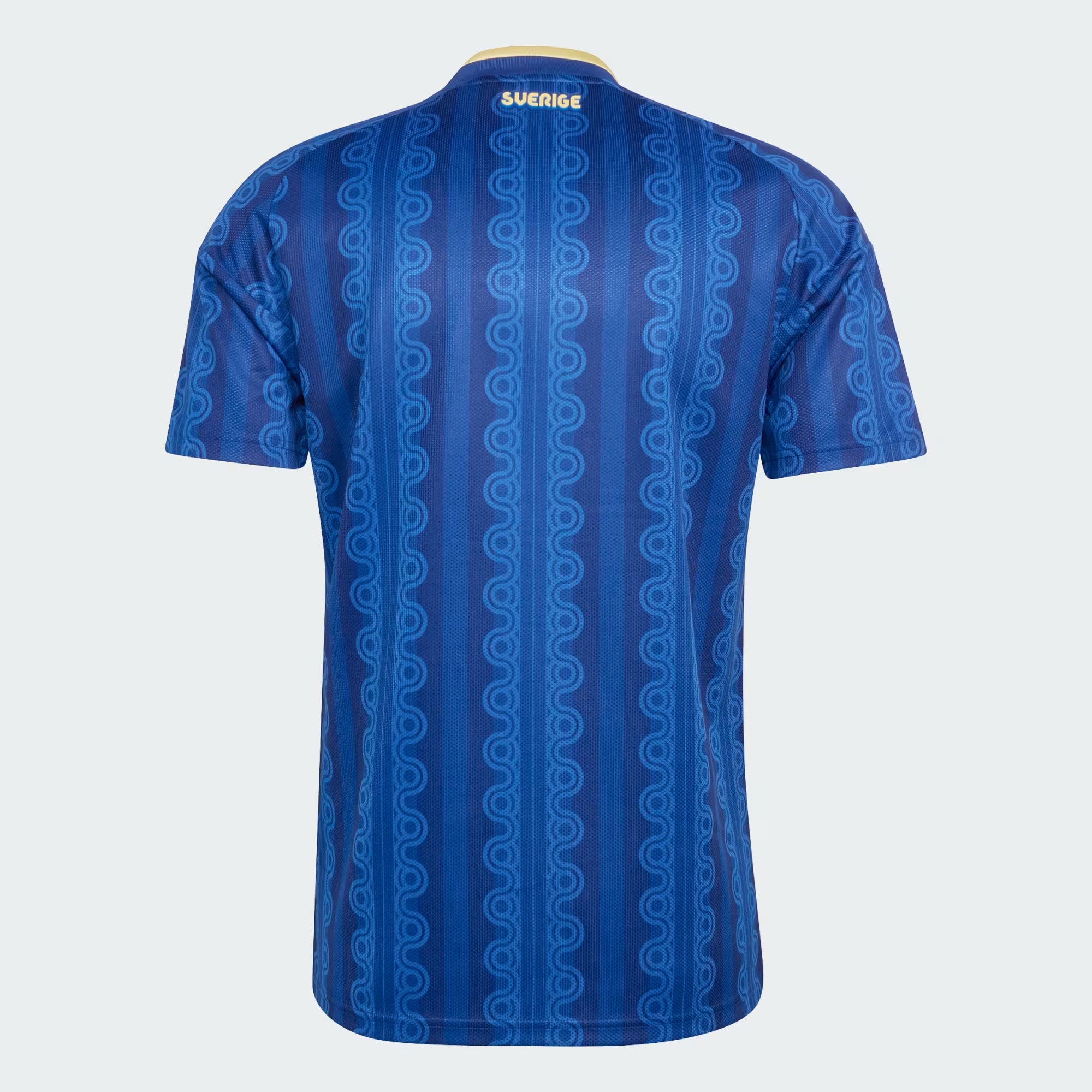 Camiseta Suecia 2ª Equipación – Fan version con parches oficiales
