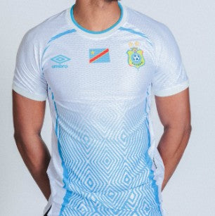 Camiseta RDCongo 2ª Equipación - Player version con parches oficiales