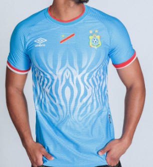 Camiseta RDCongo 1ª Equipación - Player version con parches oficiales