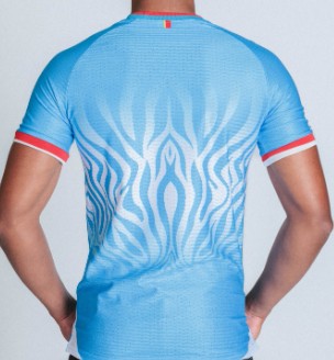 Camiseta RDCongo 1ª Equipación - Player version con parches oficiales